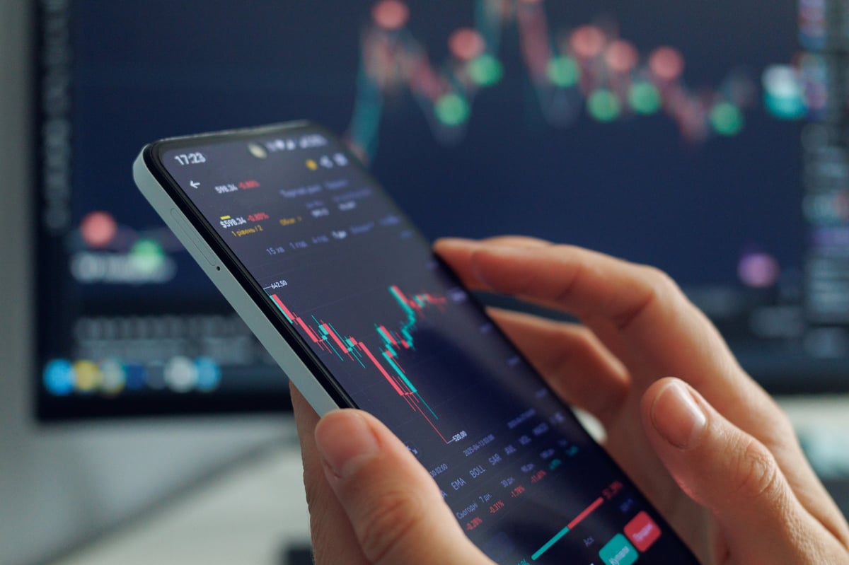 Trade Boss Command Center dashboard with live market data and active positions